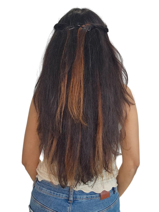 Ombré Highlights 3 pc clip-in - set