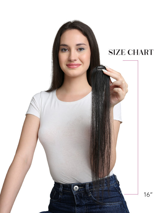 Lux Single 1 Clip Seamless Cover Up Topper