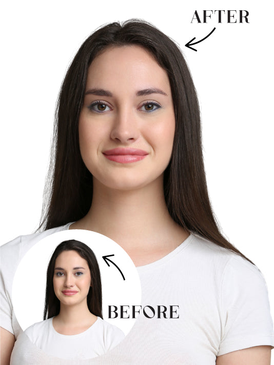 Lux Single 1 Clip Seamless Cover Up Topper