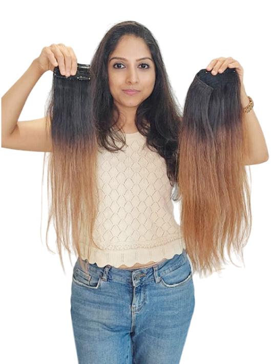 Ombré Highlights 3 pc clip-in - set