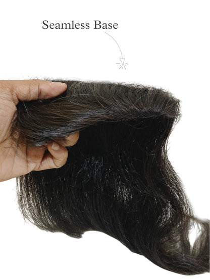 Luxe Invisible Hair Enhancer Cover-up Topper (3 Clip)
